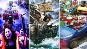 Choose a theme park or attraction and combine it with the hotel of your choice to design the perfect break.